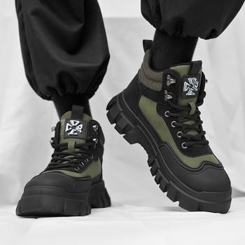 Ανδρικά χειμερινά, μοντέρνα ρετρό, βρετανικού στιλ, μπότες εργασίας Martin Boots, casual, αθλητικά, ακατάλληλα, μπότες από ραβέντι, ανδρικά παπούτσια