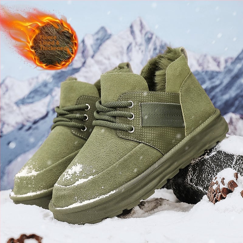 Pánske zimné topánky s flísovou podšívkou z bavlny Cross-border Big Cotton Northwest Snehule z roku 2025, teplé bavlnené čižmy s vysokým topom, veľkoobchod
