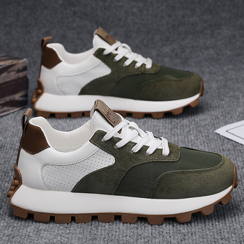 Pánske topánky na jeseň a zimu, módne, univerzálne, ležérne, bežecké, detské, protišmykové, hrubá podrážka, vysoké topánky Gump