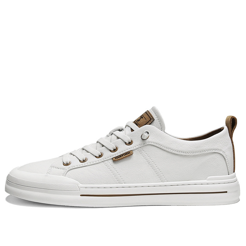 Pantofi sport pentru bărbați 2023 toamna nouă la modă pantofi bărbați populari albi pantofi casual pentru bărbați pantofi albi pantofi simpli cu panouri pentru bărbați