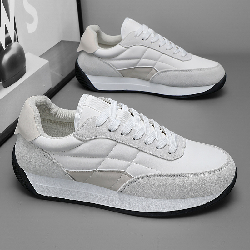 Pantofi bărbătești 2024 primăvara nouă la modă versatilă pentru studenți, sport, platformă, pantofi casual populari pentru bărbați