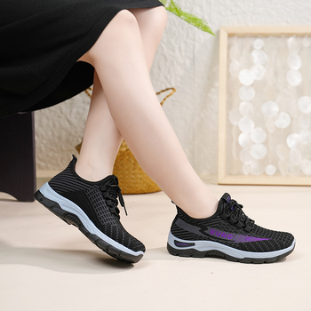 Pantofi sport pentru femei, pantofi sport cu talpă moale și ușoară, cu talpă moale, în aer liber, cu mânecă lungă și confortabilă, vânzare transfrontalieră