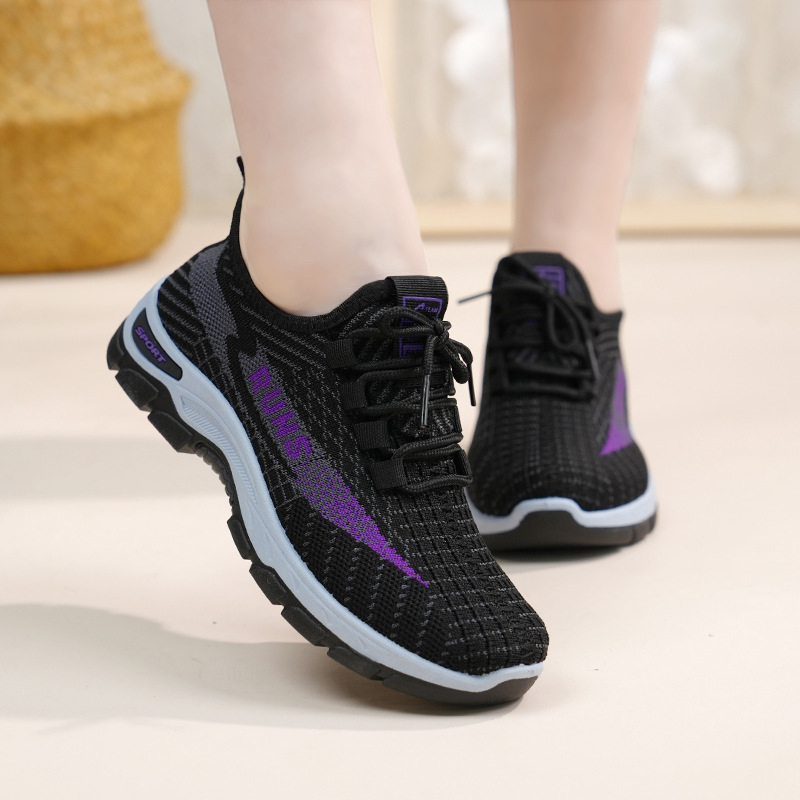 Pantofi sport pentru femei, pantofi sport cu talpă moale și ușoară, cu talpă moale, în aer liber, cu mânecă lungă și confortabilă, vânzare transfrontalieră