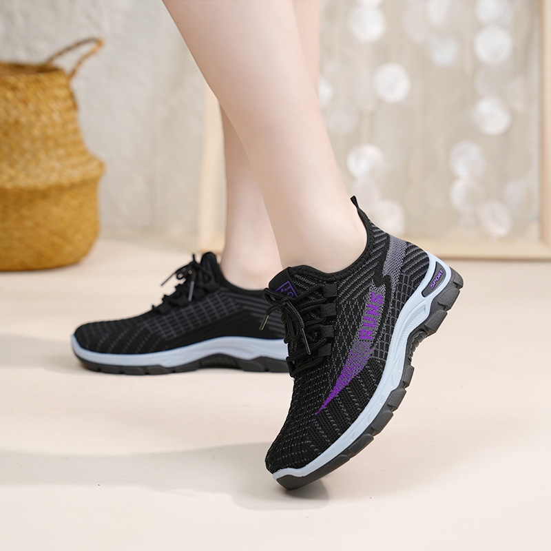 Pantofi sport pentru femei, pantofi sport cu talpă moale și ușoară, cu talpă moale, în aer liber, cu mânecă lungă și confortabilă, vânzare transfrontalieră