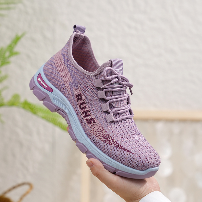 Pantofi sport pentru femei, pantofi sport cu talpă moale și ușoară, cu talpă moale, în aer liber, cu mânecă lungă și confortabilă, vânzare transfrontalieră