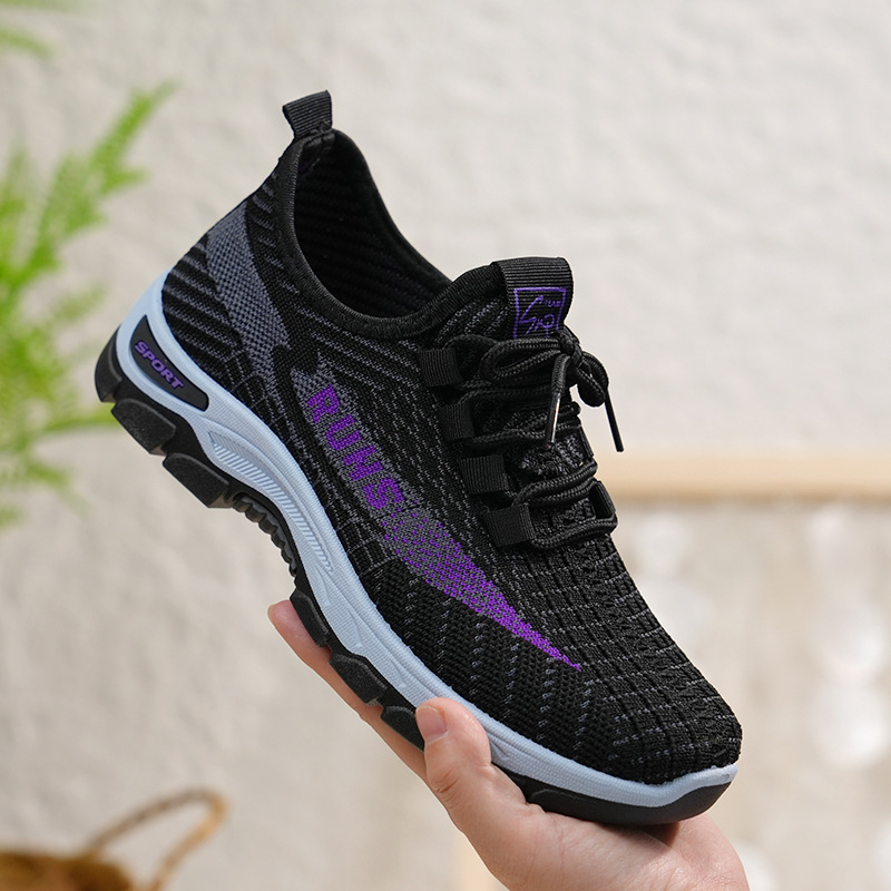 Pantofi sport pentru femei, pantofi sport cu talpă moale și ușoară, cu talpă moale, în aer liber, cu mânecă lungă și confortabilă, vânzare transfrontalieră