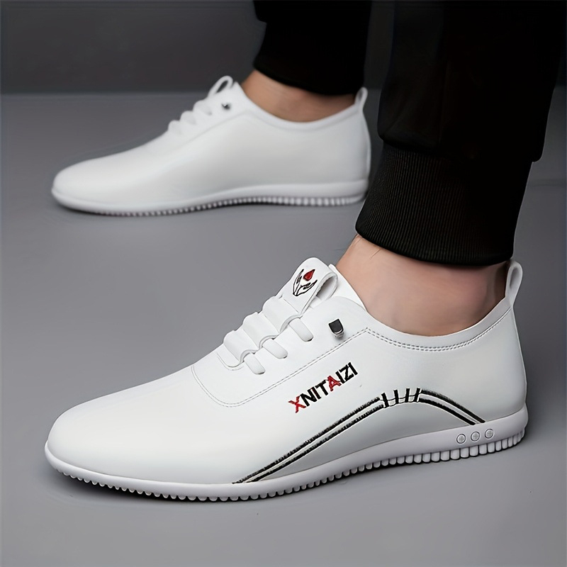 Pánske topánky z mäkkej kože Pánske ležérne topánky s mäkkou podrážkou