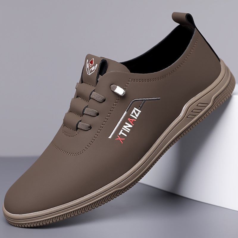 Pánske topánky z mäkkej kože Pánske ležérne topánky s mäkkou podrážkou