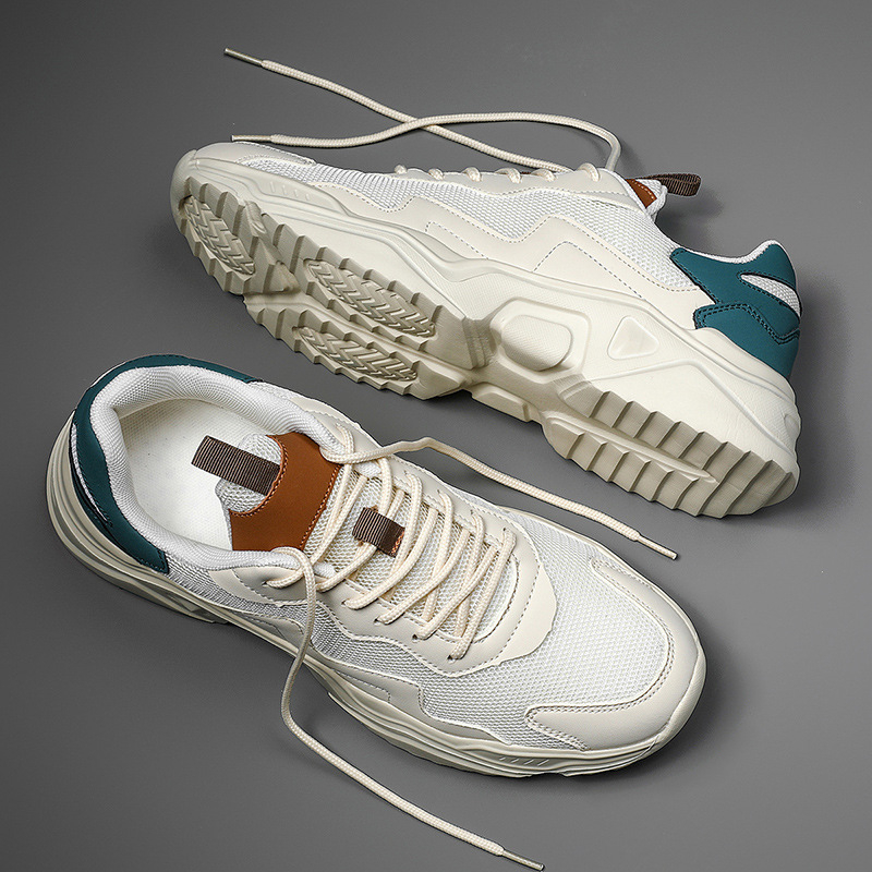 Παπούτσια Mesh Άνοιξη και Καλοκαίρι 2025 Amazon Dad Shoes Αθλητικά Παπούτσια Ζευγαριού Φοιτητικά Παπούτσια με Χοντρές Σόλες για Τρέξιμο Ανδρικά και Γυναικεία Παπούτσια Ταξιδιού Χονδρική