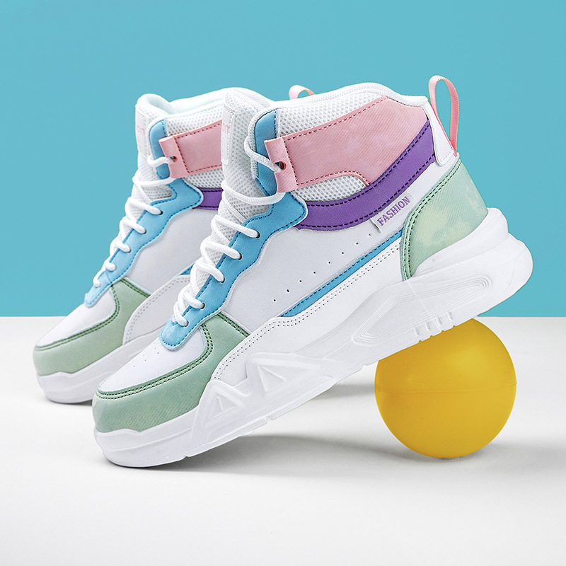 Търговия на едро на детски обувки за дъска, есен 2024, нови големи детски модни ежедневни бели обувки за момчета и момичета, леки обувки за дъска с меко дъно