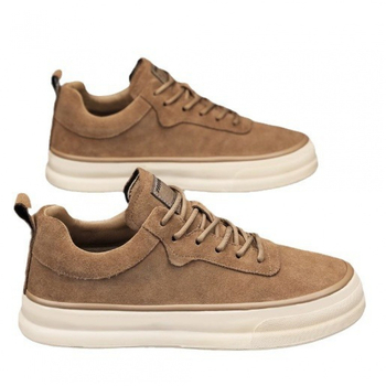 Ανδρικά Παπούτσια Φθινοπωρινά Joker Casual Παπούτσια Σανδάλια Ρετρό Ανδρικά Δερμάτινα Παπούτσια από Σουέτ με Χοντρή Σόλα, Αυξημένη Αδιάβροχη Εργασία Xuheng 5 Εποχές