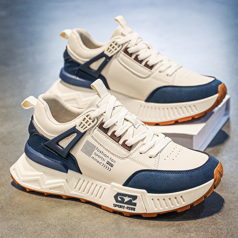 Παπούτσια Torre Ανδρικά 2025 Άνοιξη Νέα Χοντρό Σόλα Μοντέρνα Αθλητικά Παπούτσια για Νέους Αθλητικούς Αθλητισμούς Παντός Τύπου Αντιολισθητικά Παπούτσια Forrest Gump Μοντέρνα