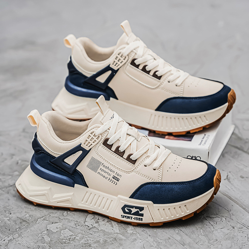 Παπούτσια Torre Ανδρικά 2025 Άνοιξη Νέα Χοντρό Σόλα Μοντέρνα Αθλητικά Παπούτσια για Νέους Αθλητικούς Αθλητισμούς Παντός Τύπου Αντιολισθητικά Παπούτσια Forrest Gump Μοντέρνα