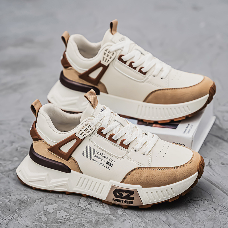 Παπούτσια Torre Ανδρικά 2025 Άνοιξη Νέα Χοντρό Σόλα Μοντέρνα Αθλητικά Παπούτσια για Νέους Αθλητικούς Αθλητισμούς Παντός Τύπου Αντιολισθητικά Παπούτσια Forrest Gump Μοντέρνα