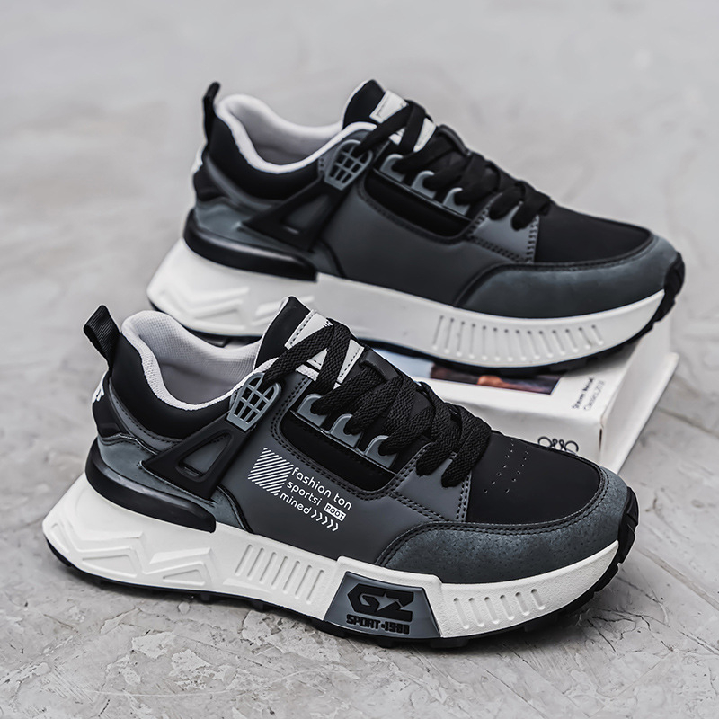 Παπούτσια Torre Ανδρικά 2025 Άνοιξη Νέα Χοντρό Σόλα Μοντέρνα Αθλητικά Παπούτσια για Νέους Αθλητικούς Αθλητισμούς Παντός Τύπου Αντιολισθητικά Παπούτσια Forrest Gump Μοντέρνα