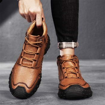 Pantofi sport casual din piele pentru bărbați, antiderapanți, rezistenți la uzură, pentru comerț exterior, toamnă și iarnă, noi, pentru exterior, pantofi pentru bărbați, AliExpress