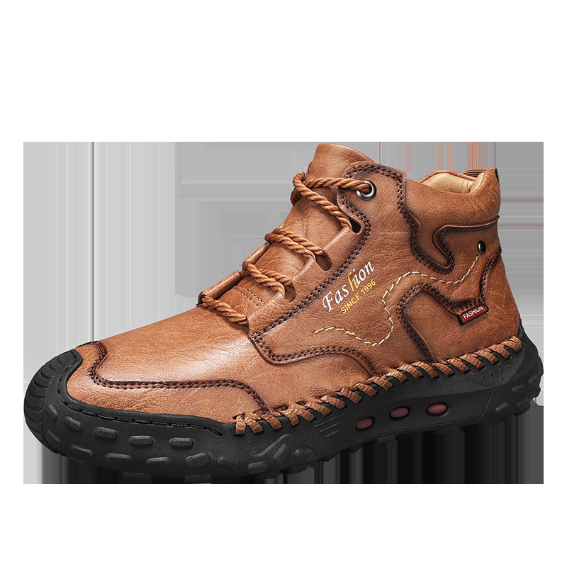 Pantofi sport casual din piele pentru bărbați, antiderapanți, rezistenți la uzură, pentru comerț exterior, toamnă și iarnă, noi, pentru exterior, pantofi pentru bărbați, AliExpress