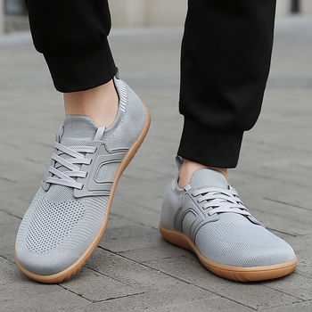 Cezhraničné nové široké topánky naboso, ležérne topánky zo sieťoviny, módne turistické topánky, turistické topánky pre páry, nazúvacie topánky