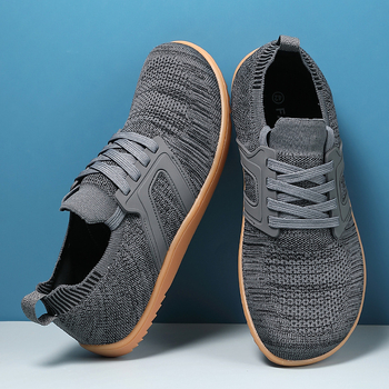 Cezhraničné nové široké topánky naboso, ležérne topánky zo sieťoviny, módne turistické topánky, turistické topánky pre páry, nazúvacie topánky