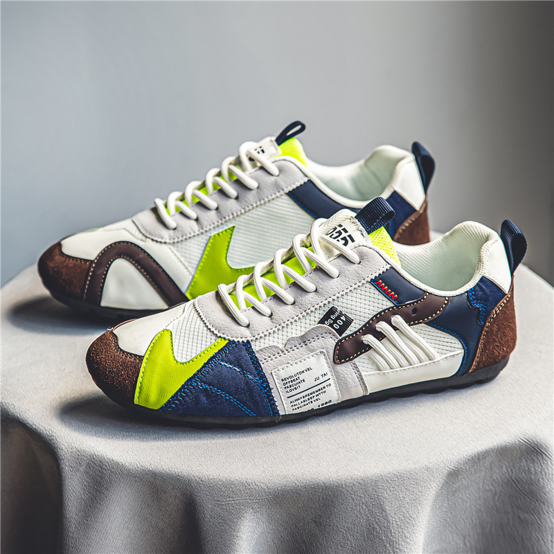 Pantofi sport pentru bărbați, pantofi de vară respirabili, all-match, casual, ușori, Forrest Gump, adidași antiderapanți, talpă moale, sport, plasă, pentru adolescenți