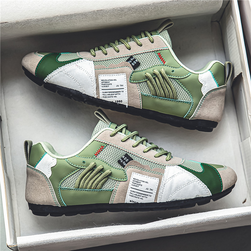 Pantofi sport pentru bărbați, pantofi de vară respirabili, all-match, casual, ușori, Forrest Gump, adidași antiderapanți, talpă moale, sport, plasă, pentru adolescenți