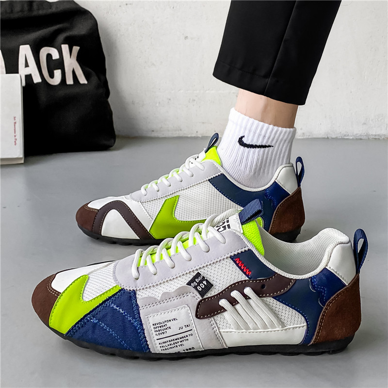Pantofi sport pentru bărbați, pantofi de vară respirabili, all-match, casual, ușori, Forrest Gump, adidași antiderapanți, talpă moale, sport, plasă, pentru adolescenți