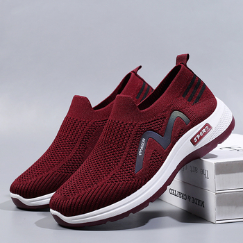 2023 m. nauji laisvalaikio batai, moteriški rudens vaikščiojimo batai, patogūs, minkštu padu, vidutinio ir pagyvenusio amžiaus motinų batai, seni Pekino medžiaginiai batai moterims