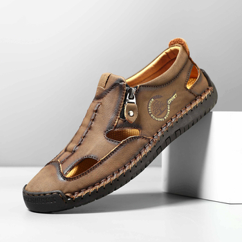 Határokon átnyúló robbanások férfi szandálok robbanások öltés papucsok strandcipők kültéri sportok szélálló kopásálló plus size lélegző férfi cipők