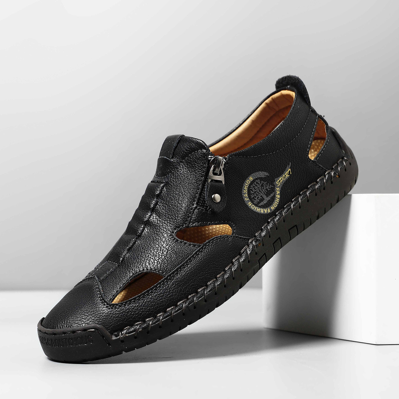 Határokon átnyúló robbanások férfi szandálok robbanások öltés papucsok strandcipők kültéri sportok szélálló kopásálló plus size lélegző férfi cipők