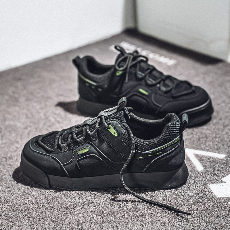 Pantofi sport Forrest Gump Mesh pentru primăvara anului 2025, pantofi sport casual pentru bărbați, cu toc scăzut, albi, la modă