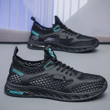 Pantofi sport pentru bărbați cu plasă Explosion, vară, pantofi respirabili, la modă, de vară, subțiri și goale, pantofi casual, pantofi sport, en-gros pentru bărbați