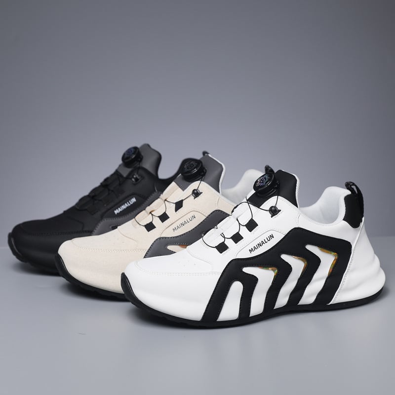 Pantofi sport pentru bărbați, pantofi sport cu talpă groasă, casual, all-match, Forrest Gump, la modă, cu talpă moale, Torre, pantofi albi pentru bărbați