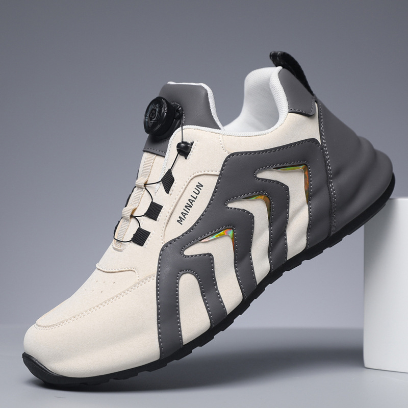 Pantofi sport pentru bărbați, pantofi sport cu talpă groasă, casual, all-match, Forrest Gump, la modă, cu talpă moale, Torre, pantofi albi pentru bărbați