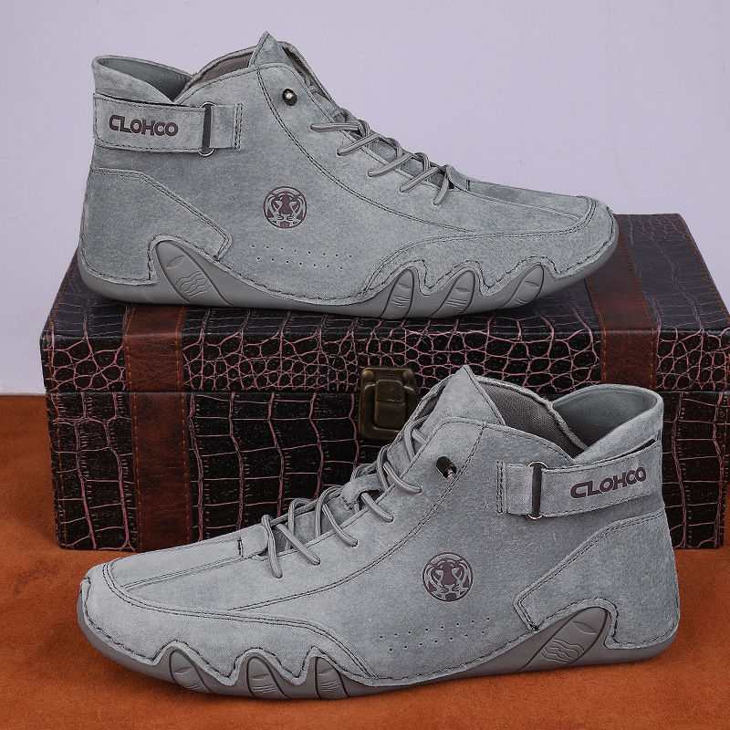 Jarné topánky Martin 2024, pánske mokasíny gaobang, pánske ležérne kožené čižmy, pánske topánky cezhraničnej veľkosti pre mužov