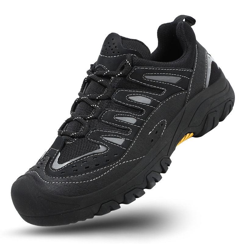 Pantofi sport casual pentru bărbați, pantofi de drumeție în aer liber, pantofi de primăvară și toamnă noi, respirabili, de dimensiuni mari, cu mânecă joasă, pentru bărbați