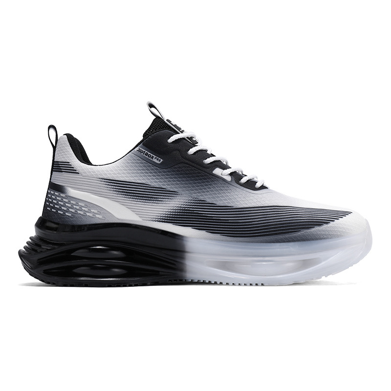 Generație transfrontalieră de pantofi bărbătești de mărime plus, toamna 2024, pantofi sport naționali de maree pentru bărbați, pantofi de alergare casual cu fund moale din plasă