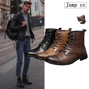 Sügis- ja talvesaapad, suured teravatipulised nahksaapad, kõrged Briti meestekingad, Rüütlisaapad, retro Rüütli stiil