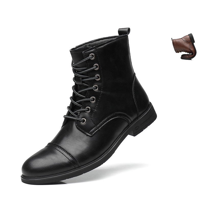 Sügis- ja talvesaapad, suured teravatipulised nahksaapad, kõrged Briti meestekingad, Rüütlisaapad, retro Rüütli stiil