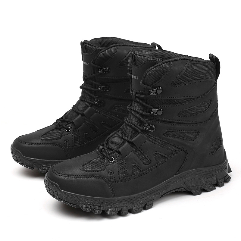 Ghete militare de mărime mare pentru comerț exterior, ghete tactice pentru antrenament pe teren, ghete de luptă, ghete pentru alpinism în aer liber, ghete de deșert, ghete de drumeție