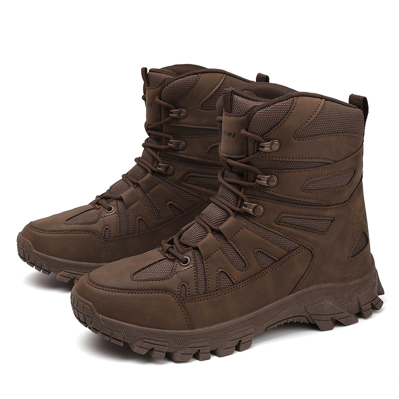 Ghete militare de mărime mare pentru comerț exterior, ghete tactice pentru antrenament pe teren, ghete de luptă, ghete pentru alpinism în aer liber, ghete de deșert, ghete de drumeție