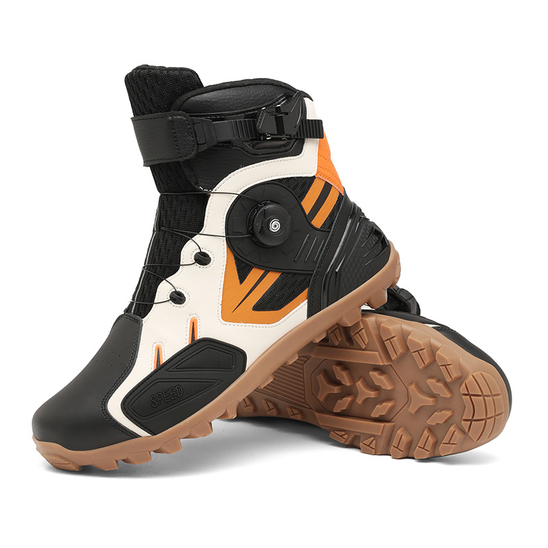 Vīriešu motociklu apavi no pārrobežu avotiem, lielizmēra motociklu braukšanas apavi, vīriešu bruņinieku apavi, četru sezonu apavi, motociklu ceļojumu aprīkojums