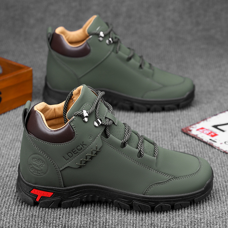 Pantofi de alpinism pentru bărbați, pantofi de lucru rezistenți la uzură pentru patru anotimpuri, pantofi de asigurare a muncii, pantofi casual la modă, pantofi de alergare în aer liber, pantofi de mărime plus, pantofi pentru bărbați