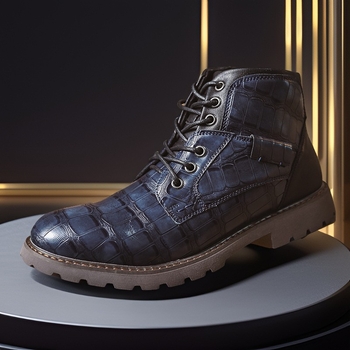 Ανδρικά μποτάκια Martin Boots, φθινοπωρινά δερμάτινα μποτάκια με φερμουάρ στο πλάι, ρετρό, casual, μπότες ερήμου, μπότες εργασίας για εξωτερικούς χώρους, Cross Border Amazon
