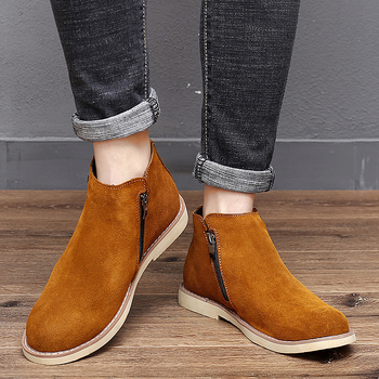 Nauji dideli tarpvalstybiniai Martins batai, madingi, laisvalaikio batai, vyriški batai, vilnos, karvės odos, vyriški odiniai batai, trumpi batai poroms