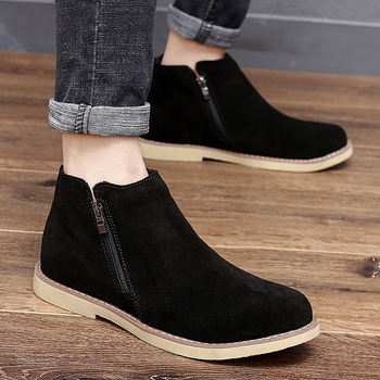 Nauji dideli tarpvalstybiniai Martins batai, madingi, laisvalaikio batai, vyriški batai, vilnos, karvės odos, vyriški odiniai batai, trumpi batai poroms