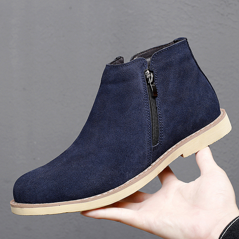 Nauji dideli tarpvalstybiniai Martins batai, madingi, laisvalaikio batai, vyriški batai, vilnos, karvės odos, vyriški odiniai batai, trumpi batai poroms