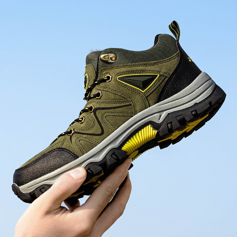 2023 Žiemos sportiniai lauko sniego batai su vilnos pamušalu, šilti medvilniniai batai, neperpučiami, suvarstomi, atsparūs dėvėjimuisi, lauko žygio batai, urmu