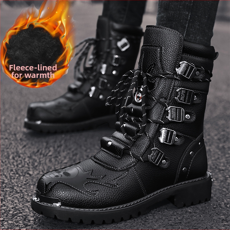 Martino aulinukai Vyriški aukštaauliai britiško stiliaus aulinukai Darbo aulinukai Dviratininko odiniai aulinukai Žieminiai aulinukai Vyriški batai, dideli dydžiai, su vilnos pamušalu