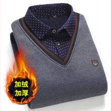 Jarné a jesenné tričko s dlhým rukávom pre mužov stredného a staršieho veku, jesenné tričko s krátkym rukávom, pánske tričko s dlhým rukávom s klopou