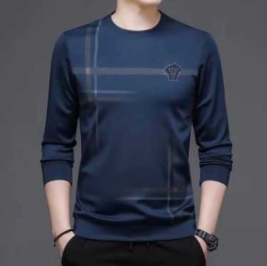 Μακρυμάνικο μπλουζάκι ανοιξιάτικο και φθινοπωρινό για άνδρες μεσήλικες και ηλικιωμένους, μπλουζάκι πόλο με φθινοπωρινό τελείωμα, ανδρικό μπλουζάκι με μακριά μανίκια και πέτο